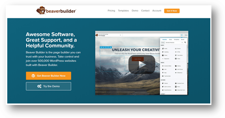 best drag and drop wordpress page builders