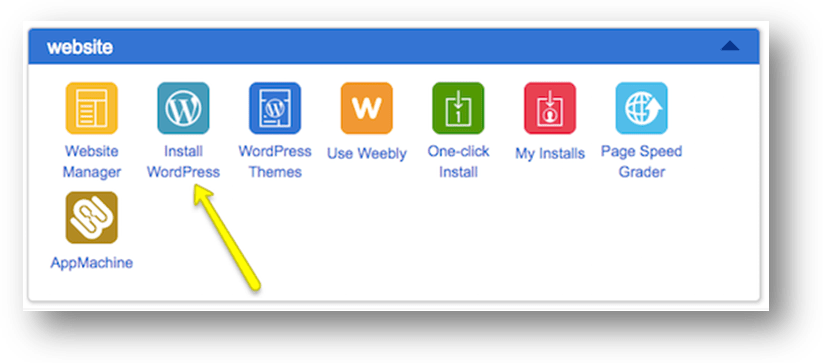create wordpress website