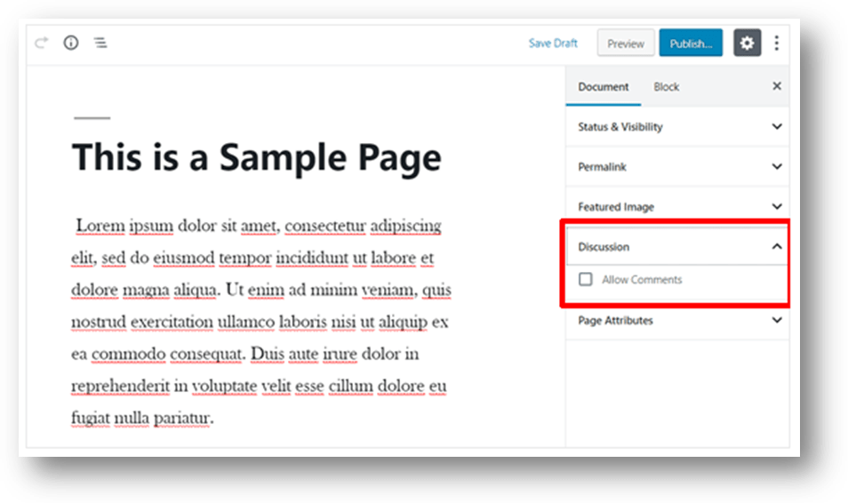wordpress post and page