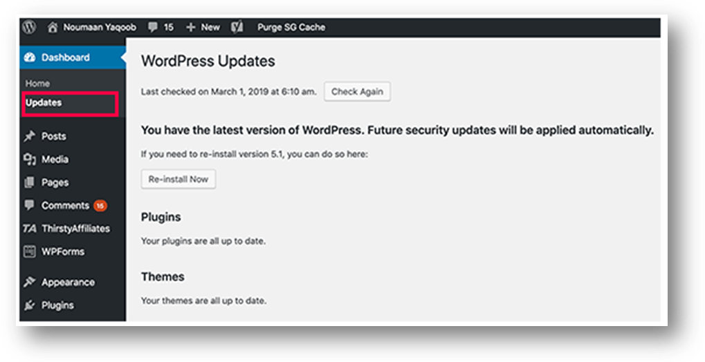 wordpress security