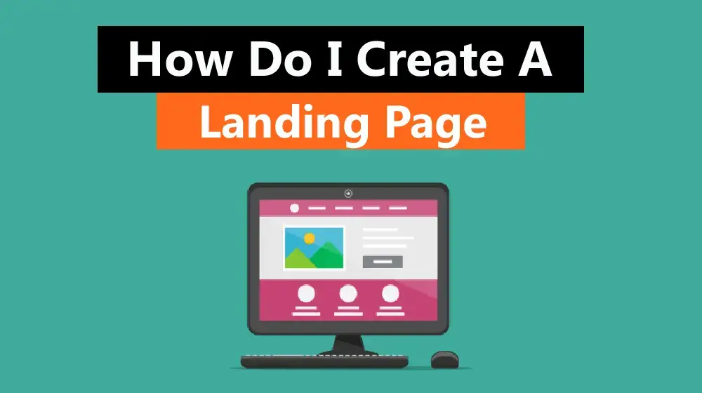 How do I create a landing page