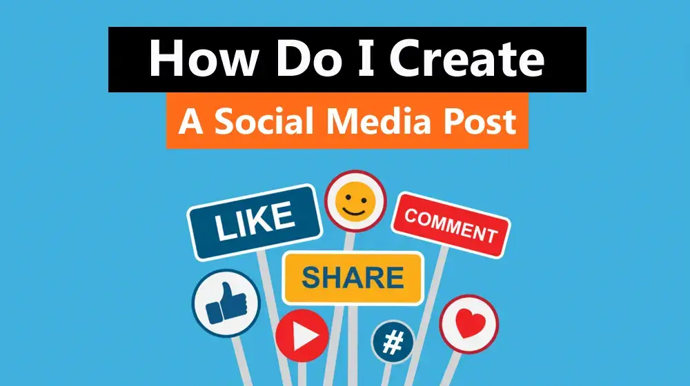 How do I create a social media post
