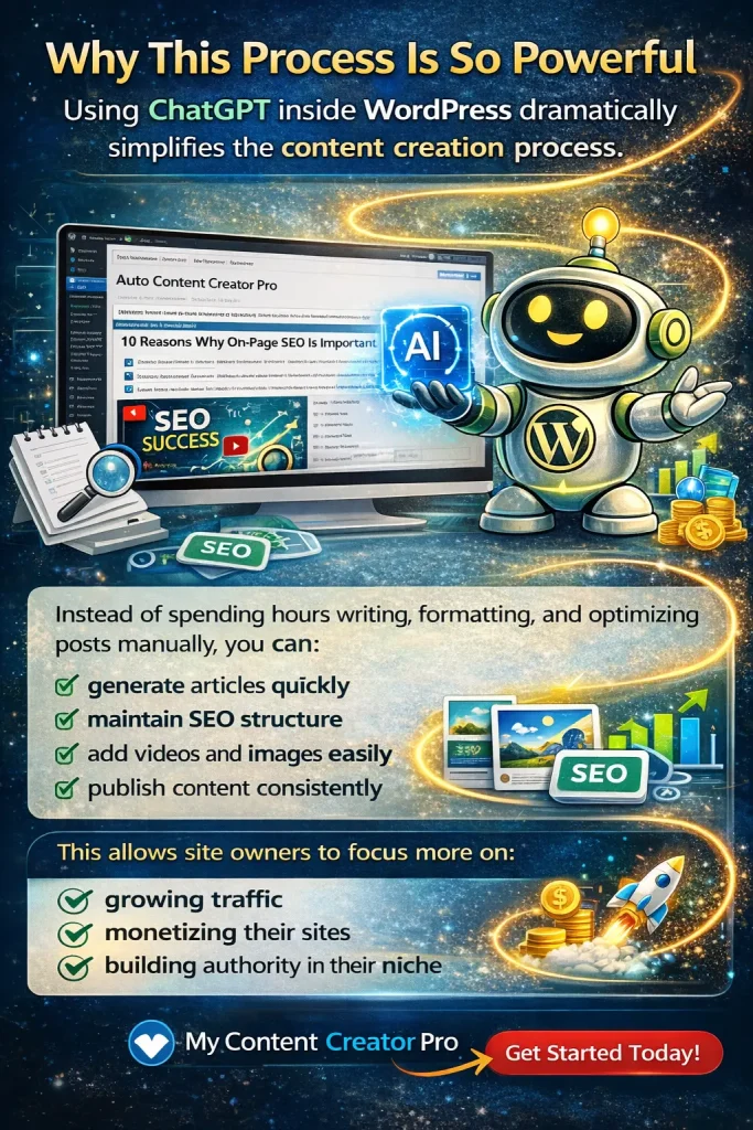 ChatGPT and WordPress content creation guide