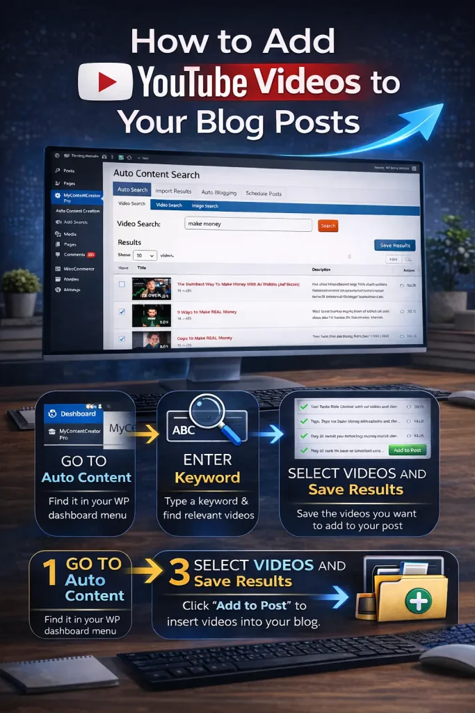 How to Add YouTube Videos to Your Blog Posts