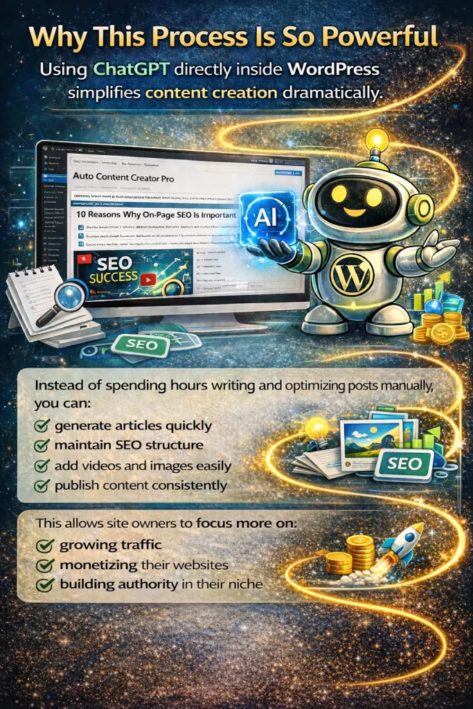 Powerful content creation with ChatGPT