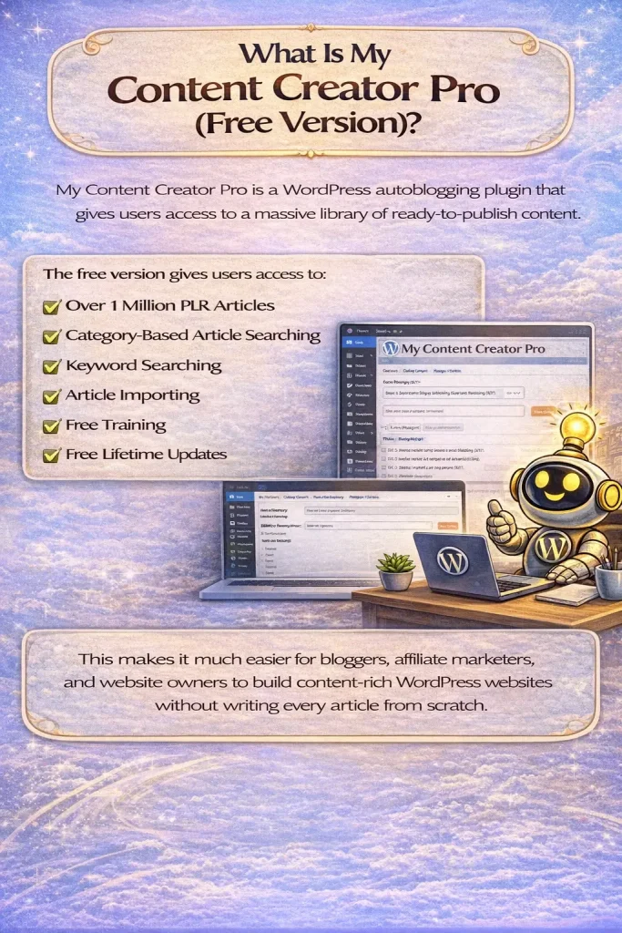 What Is My Content Creator Pro (Free Version)