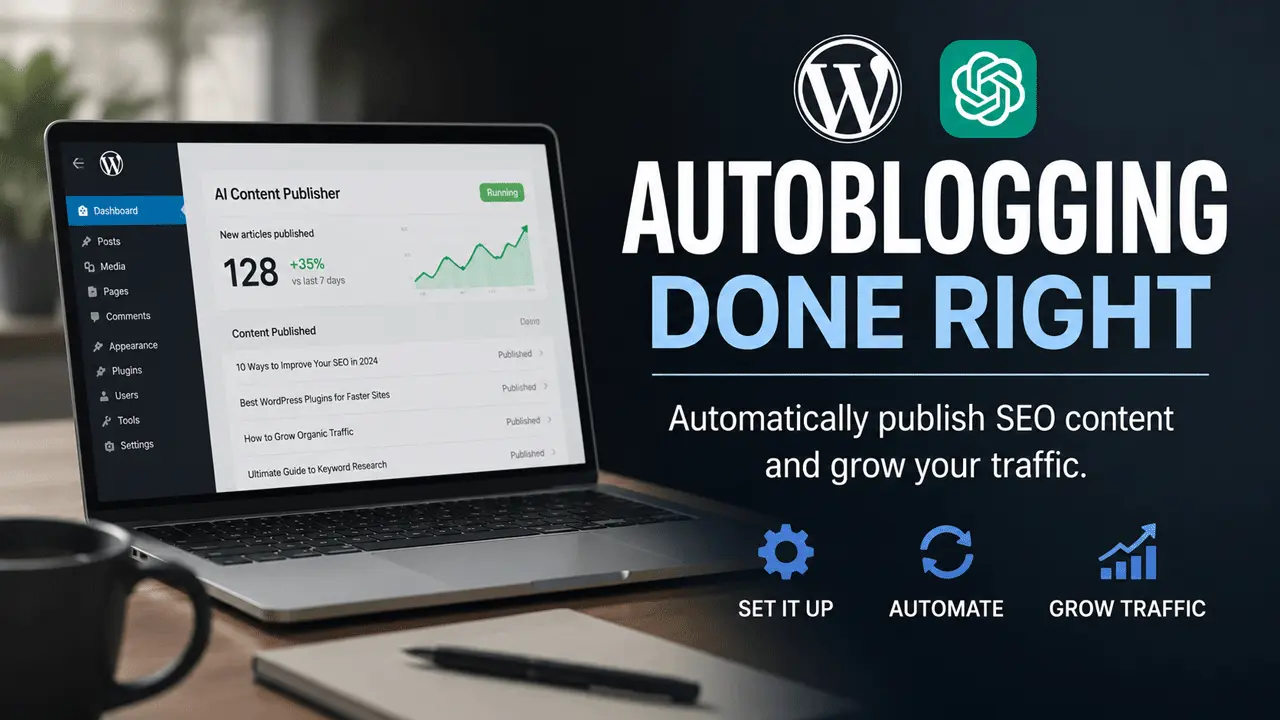 WordPress Autoblogging Plugin for Blogging with ChatGPT