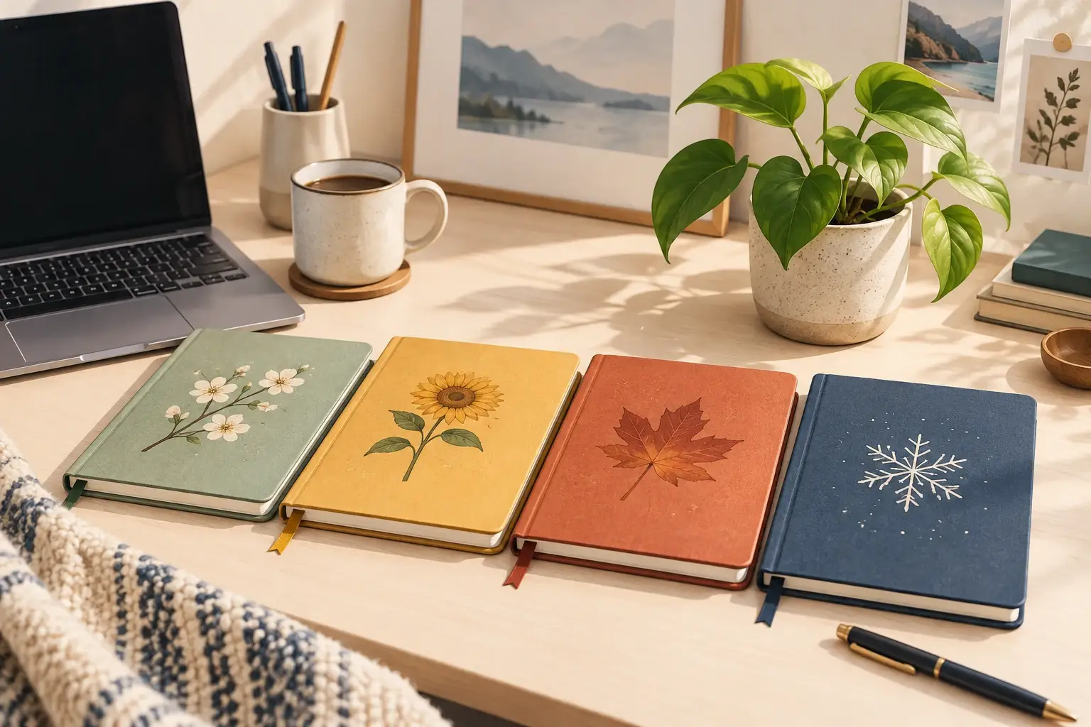 Twelve-month content planning