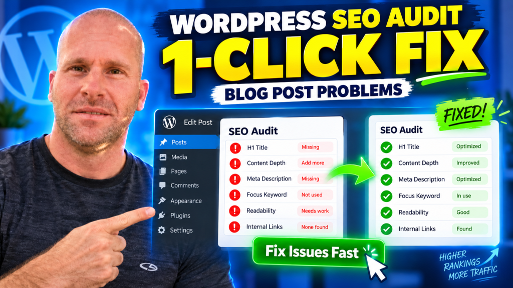 WordPress SEO Audit Find & Fix Blog Post Problems in 1 Click