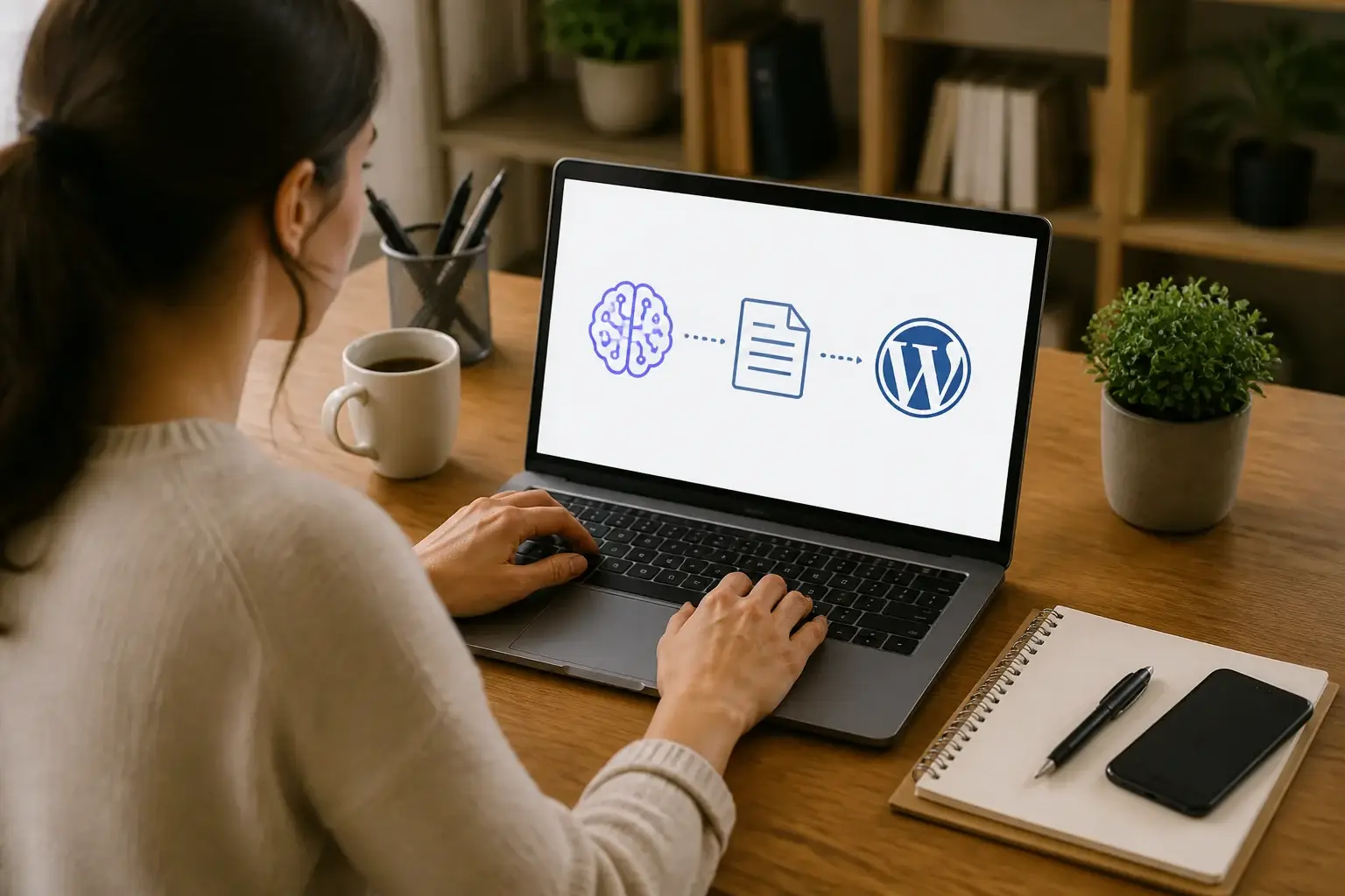 ai content generator for wordpress featured image