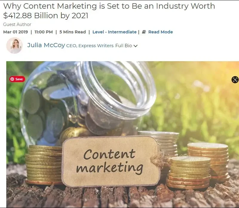how to write content for websites